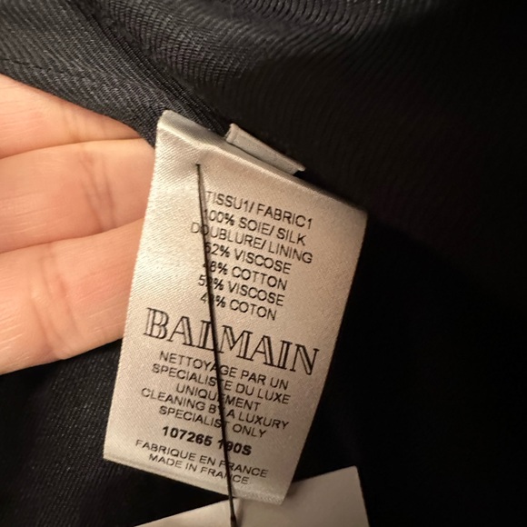 Balmain Silk Blazer - Picture 8 of 10